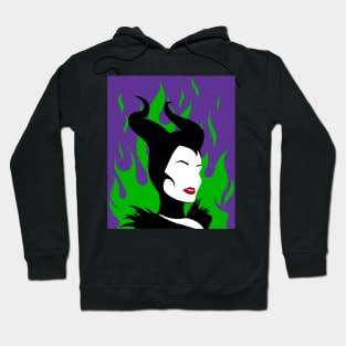 Minimal Malificent Hoodie